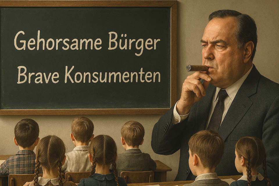 Wie man Bürger formt – und Konsumenten züchtet