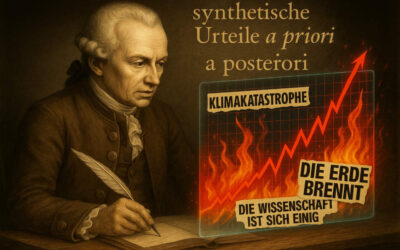 Klimawandel ein synthetisches Urteil a priori?