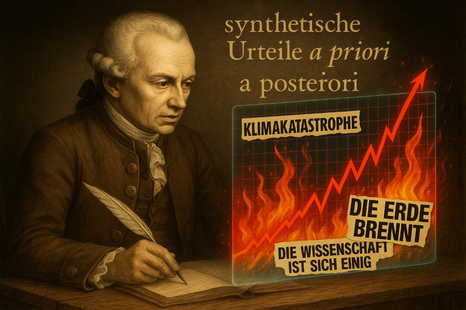 Klimawandel ein synthetisches Urteil a priori?