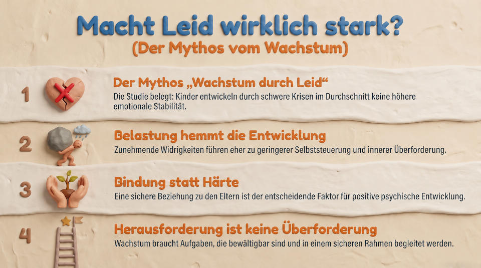 Wachstum nach Widrigkeiten ist selten