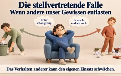 Die stellvertretende Falle: Wenn andere unser Gewissen entlasten